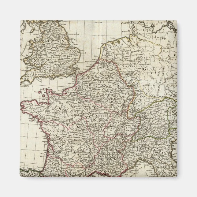 Íman Mapa Europeu Clássico (Frente)