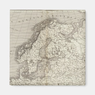 Íman Mapa europeu sem cor