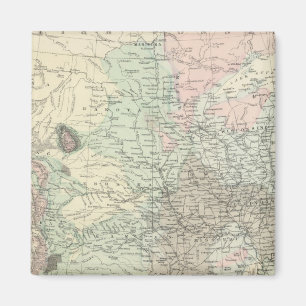 Íman Mapa Geológico dos Estados Unidos