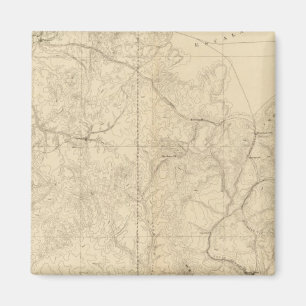 Íman Mapa Geológico Mostrando A Parte Sudoeste