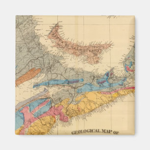 Íman Mapa geológico, províncias marítimas