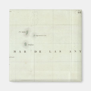 Íman Mapa gravado do Panamá