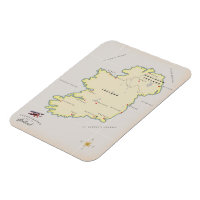 Mapa Ilustrado da Irlanda