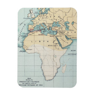 ÍMAN  MAPA: IMPÉRIO DO PHOENICIAN