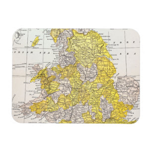 ÍMAN  MAPA: INGLATERRA & WALES