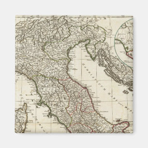 Íman Mapa Italiano Clássico