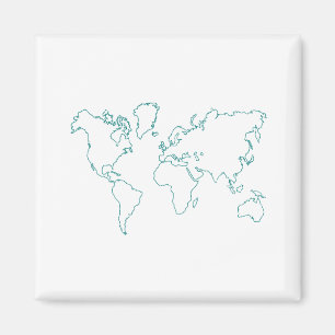Íman Mapa Mundial