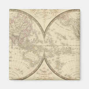 Íman Mapa Mundial do Atlas