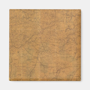 Íman Mapa oficial do Estado do Tennessee