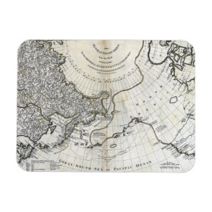 ÍMAN MAPA: PACÍFICO DO NORTE