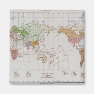 Íman Mapa que mostra as línguas do mundo