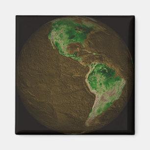 Íman Mapa topográfico da Terra