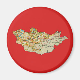 Íman Mapas da Mongólia