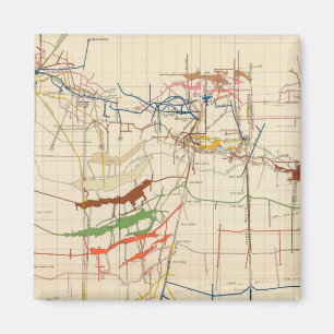 Íman Mapas de minas de comstock Número VI