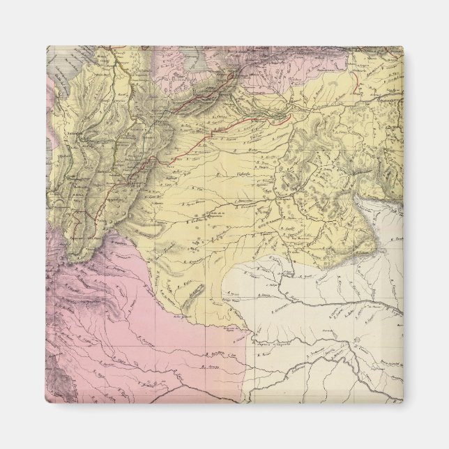 Íman Mapas Históricos Militares da Venezuela (Frente)