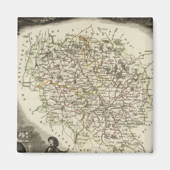 Íman Mapas ocos (Frente)