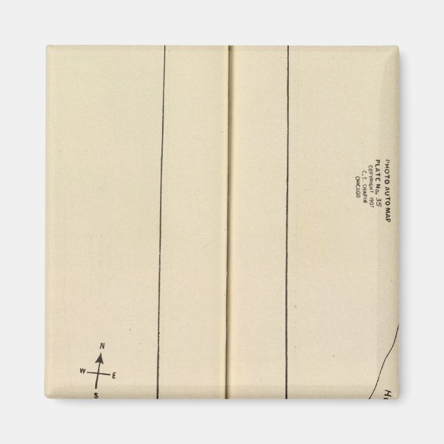 Íman MapaWestchester County New York (Frente)