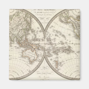 Íman Mappemonde - Mapa Mundial