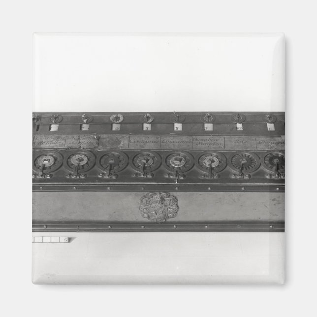 Íman Máquina de Cálculo inventada (Frente)