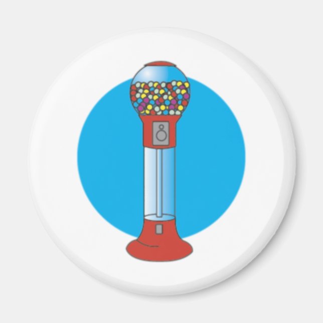 Íman Máquina de Gumball (Frente)