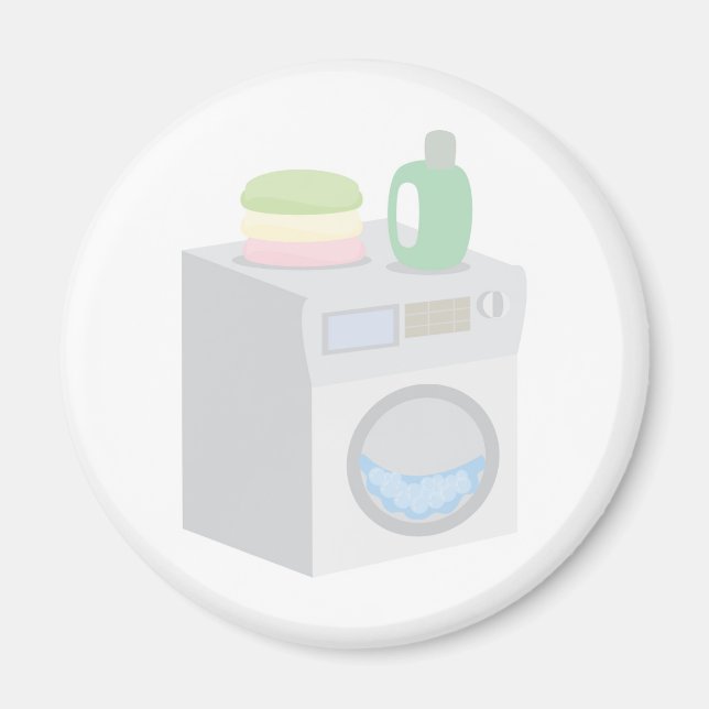 Íman Máquina de lavagem (Frente)