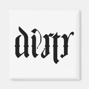 Íman Máquina de lavar louça de Ambigram