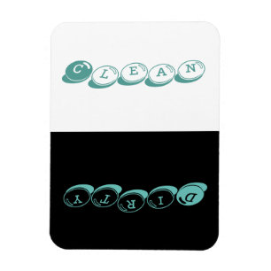 Íman Máquina de lavar louça - destaques do azul de w 