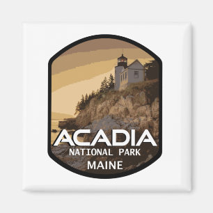 Íman máquina nacional do parque acadia