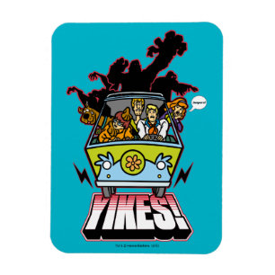 Íman Máquina "Yikes do mistério!" Gráfico