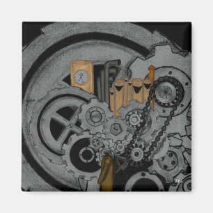 Íman Maquinaria de Steampunk