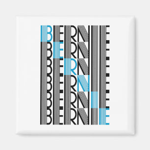 Íman Máquinas de lixar de BERNIE textual