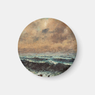 Íman Mar de Outono – Gustave Courbet
