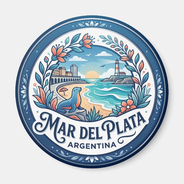 Íman Mar del Plata Argentina (Frente)