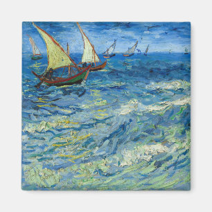 Íman Mar em Saintes-Maries por Vincent van Gogh
