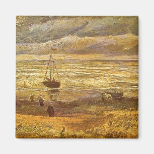 Íman Mar em Scheveningen por Vincent van Gogh