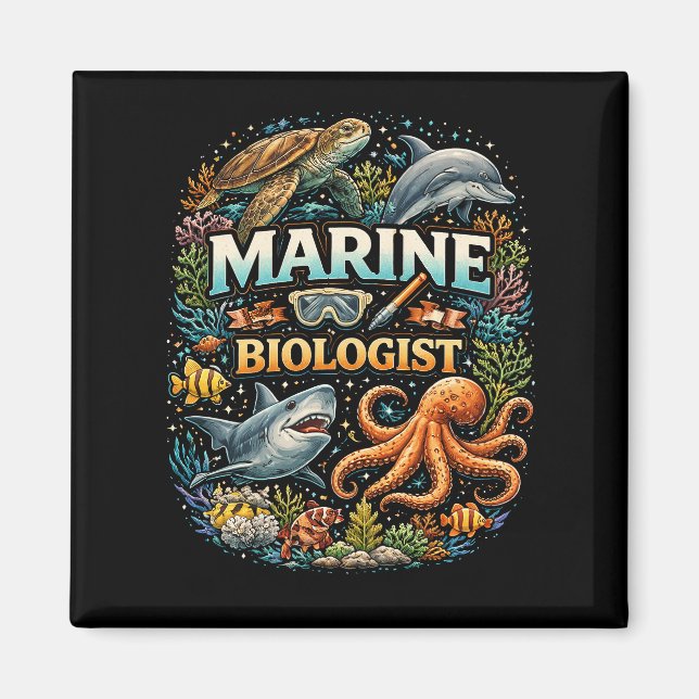 Íman Maravilhas do Reino Oceânico (Frente)