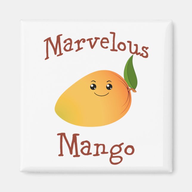 Íman Maravilhoso Mango (Frente)