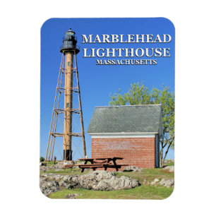 Íman Marblehead Lighthouse, Massachusetts Flexi Magnet
