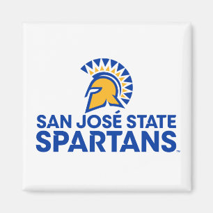 Íman Marca de palavras do logotipo Spartans do estado d