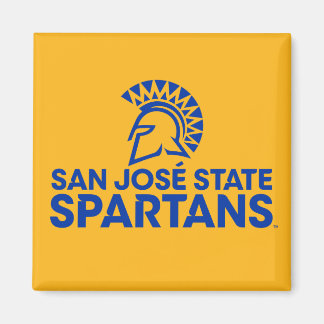 Íman Marca de palavras do logotipo Spartans do estado d