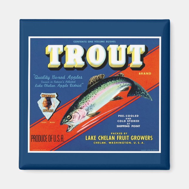 Íman Marca de Trouts (Frente)