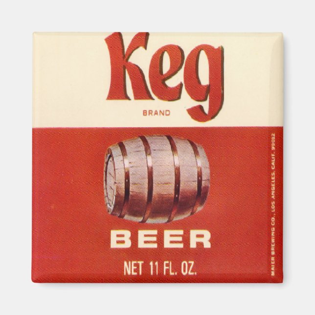 Íman Marca do Keg (Frente)