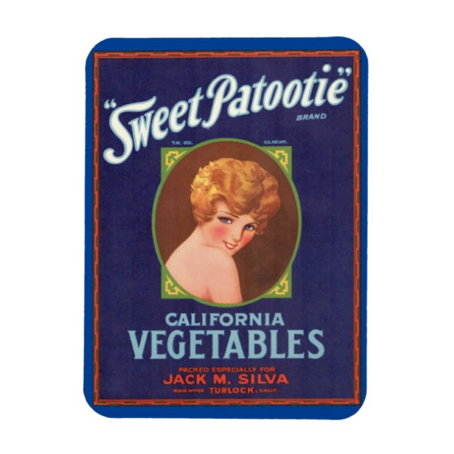 Íman Marca Sweet Patootie (Vertical)