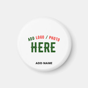 ÍMAN MARCA VERIFICADA BRANCA PERSONALIZÁVEL MODERNA