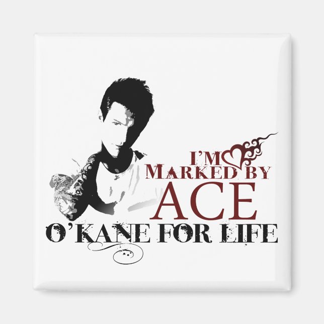 Íman Marcado por Ace Magnet (Frente)