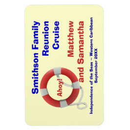 Íman Marcador da porta de cabine do cruzeiro da família