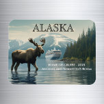 Íman Marcador de Cabina de Cruzamento do Alaska Cruise<br><div class="desc">Este design pode ser personalizado na área fornecida pela alteração da foto e/ou do texto. Ou pode ser personalizado clicando em Personalizar este Modelo e, em seguida, escolhendo o clique para personalizar mais a opção e excluir ou alterar a cor do plano de fundo, adicionar texto, alterar a cor ou...</div>
