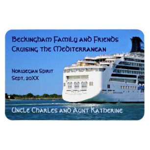 Íman Marcador de Porta de Stateroom Personalizado da St