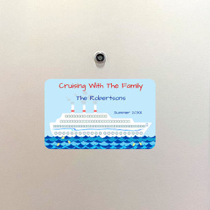 Íman Marcador de Porta do Tema de Navio de Cruzeiro Per
