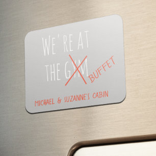 Íman Marcador Engraçado Da Porta Do Cruzeiro No Buffet 